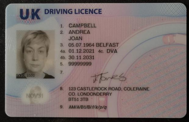 UK Drivers License