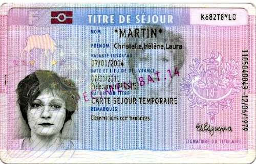 French Resident Permit