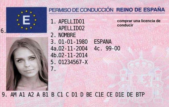 Get Spanish Driving Licence